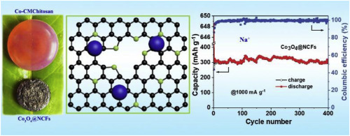 Nano Energy：用于高性能锂/钠存储的三维碳纳米纤维