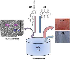 Ultrason. Sonochem.：超声波染色聚丙烯腈（PAN）纳米纤维
