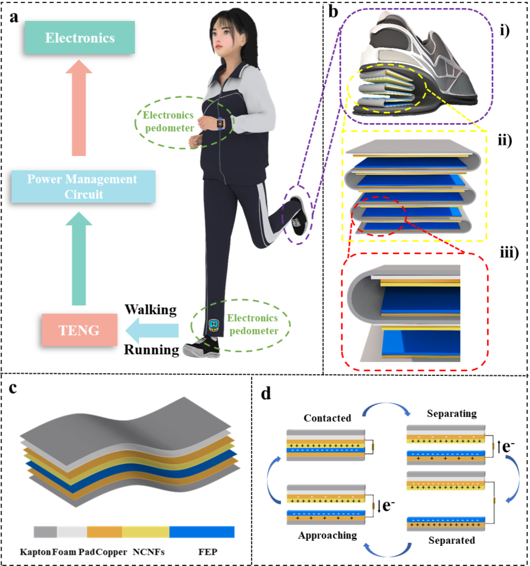 北京交通大学李修函教授&张楚国副教授《Nano Energy》：一种作为优异正摩擦材料的尼龙/L-胱氨酸复合纳米纤维膜
